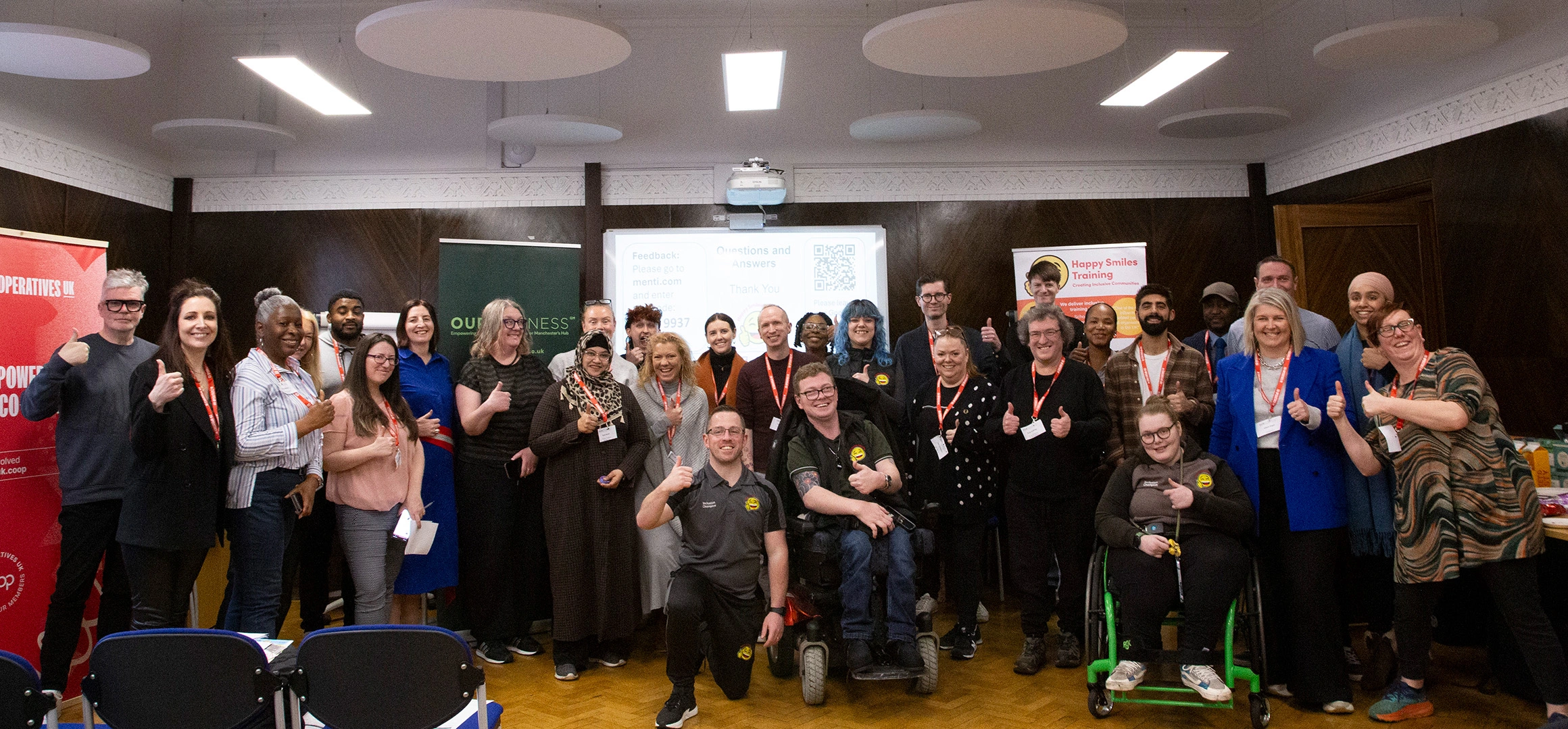 Photo of the Coos UK team