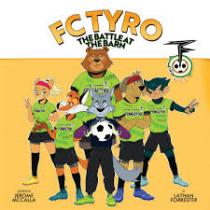 FC Tyro Book with the animal football characters on display
